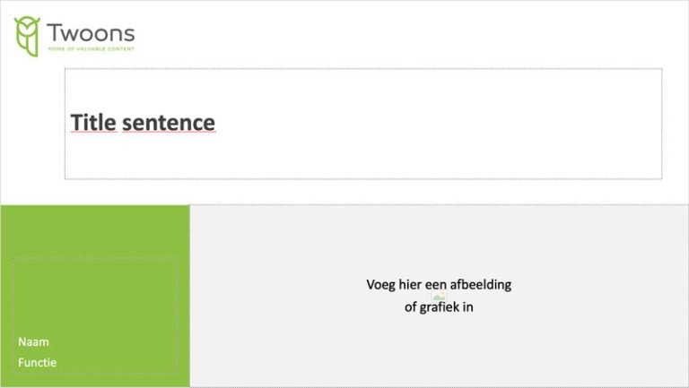 een voorbeeld van een powerpoint presentatie van twoons slide 3
