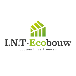 logo van het bedrijf i.n.t ecobouw in kleur
