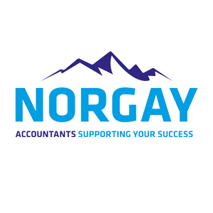 het logo van het bedrijf norgay accountants